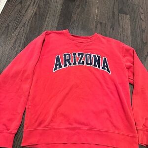 Arizona Red Crewneck Sweatshirt